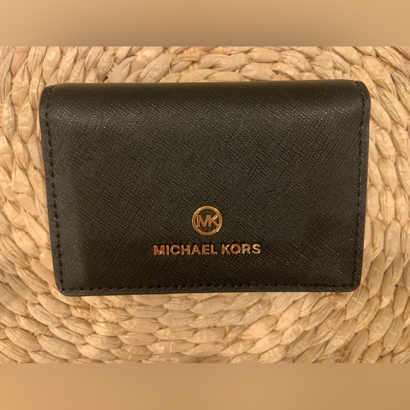 Michael Kors black leather Card Wallet - brand new - Picture 7 of 13